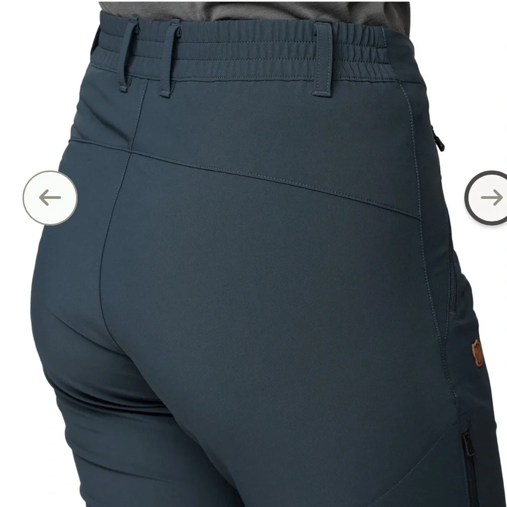 Fjallraven Abisko Winter Stretch Pants in Dark Navy US 6 - Picture 4 of 9